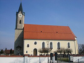 Banner FFW Langenisarhofen 150 Jahre