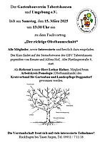 Logo Der richtige Obstbaumschnitt