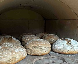 Banner BROTBACKEN wie anno dazumal