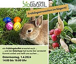 Logo Frühlingserwachen – Der Osterhase kommt ins biogartl