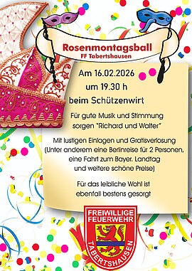 Banner Rosenmontagsball