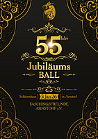 Logo JUBILÄUMSBALL 55 Jahre Loamdupfa