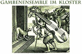 Banner Gamben-Woche mit Arno Jochem de La Rosée