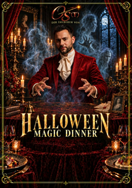 Banner Halloween Magic Dinner - Straubing 