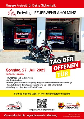 Banner Sommerfest mit Tag der Offenen Tür