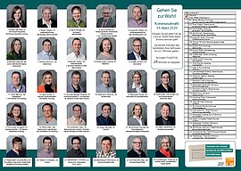 Banner Weißwurstfrühschoppen der Freien Wähler Aholming im Schloss Isarau