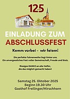 Logo Abschlussfest zum Feuerwehrfest 2025