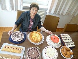 Banner Kreuzweg mit anschließenden Kaffeekränzchen