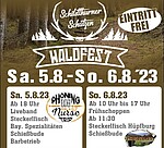 Logo Waldfest der SG Schildthurn