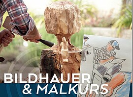 Banner Bildhauerkurs 