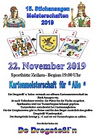 Logo Meisterschaft im Stichansagen - De Dregsteßln